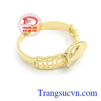 Nhẫn nữ vàng tây dành cho phái đẹp phù hợp làm quà tặng sinh nhật hoặc trong các dịp ý nghĩa