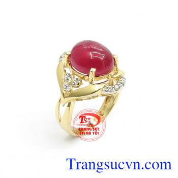 Nhẫn Nữ Vàng Tây May Mắn