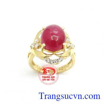 Ruby sao là biểu tượng cho may mắn, thịnh vượng và phát tài, mang lại nhiều may mắn, hạnh phúc cho chủ nhân