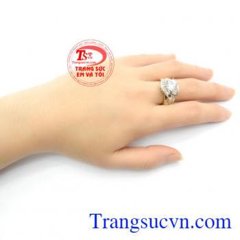 Nhẫn nữ vàng tây đẹp