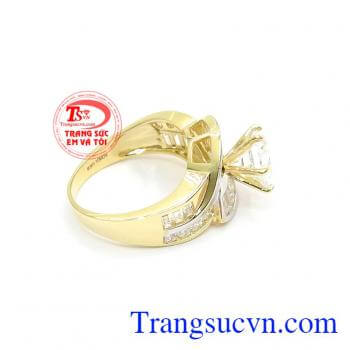 Nhẫn nữ vàng tây dành cho phái đẹp phù hợp làm quà tặng sinh nhật hoặc trong các dịp ý nghĩa