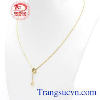 là món quà tặng tuyệt vời cho người bạn yêu thương,Bộ Dây Chuyền Nữ Xu Hướng