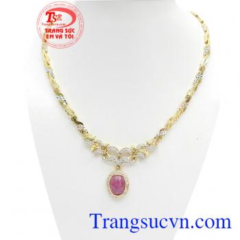 Kiềng Vàng Ruby Sang Trọng