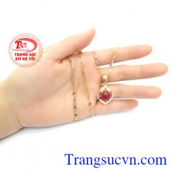 Bộ Trang Sức Ruby Quý Phái