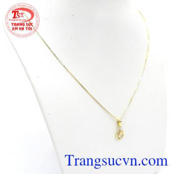 Bộ Dây Chuyền Nữ Nhập Xinh Xắn kết hợp mặt dây nhập từ Hàn Quốc và dây chuyền Italy mang vẻ đẹp sang trọng, quý phái, độc đáo cho phái đẹp,Bộ Dây Chuyền Nữ Nhập Xinh Xắn