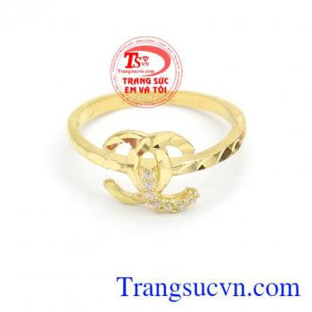 Nhẫn nữ chanel đẹp là món quà ý nghĩa dành tặng bạn gái, sản phẩm bảo hành 6 tháng, giao hàng nhanh trên toàn quốc