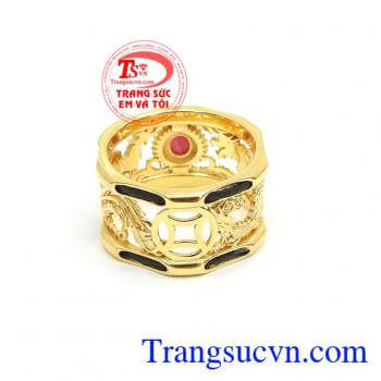 Nhẫn Nữ Ruby Rồng Phượng