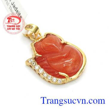 Mặt dây chuyền nữ bọc vàng 10k, Mặt Dây Hồ Ly Bọc Vàng Phong Thủy đem đến vận may trong tình duyên, hạnh phúc lứa đôi, sự nghiệp gặp nhiều may mắn và thành công,Mặt Dây Hồ Ly Bọc Vàng Phong Thủy