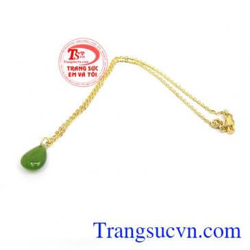 Lắc Chân Cẩm Thạch Bình An