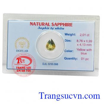 Viên đá quý Sapphire giọt nước