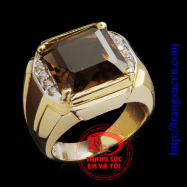 Nhẫn nam vàng tây trang sức, nhẫn nam gắn đá quý theo mệnh nhận làm và thiết kế các mẫu nhẫn nam theo yêu cầu của khách hàng.