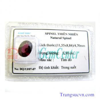 Spinel thiên nhiên ép vỉ kiểm định