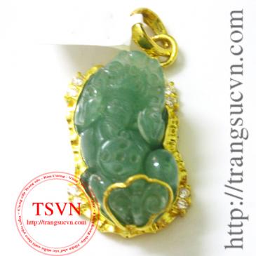 Tỳ hưu may mắn jadeite