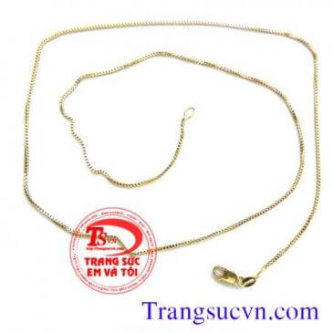 Dây chuyền vàng 18k