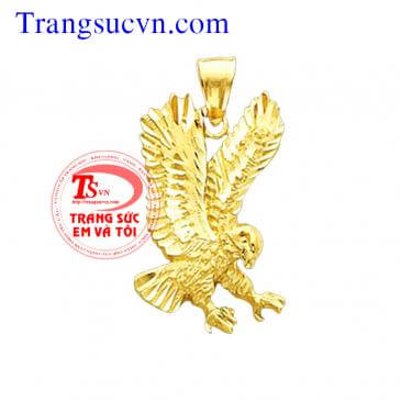 Mặt dây đại bàng vàng