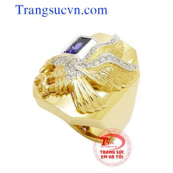Nhẫn nam sapphire