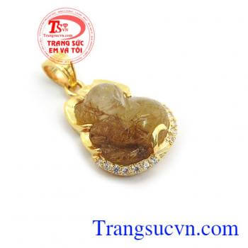 Mặt dây hồ ly hạnh phúc