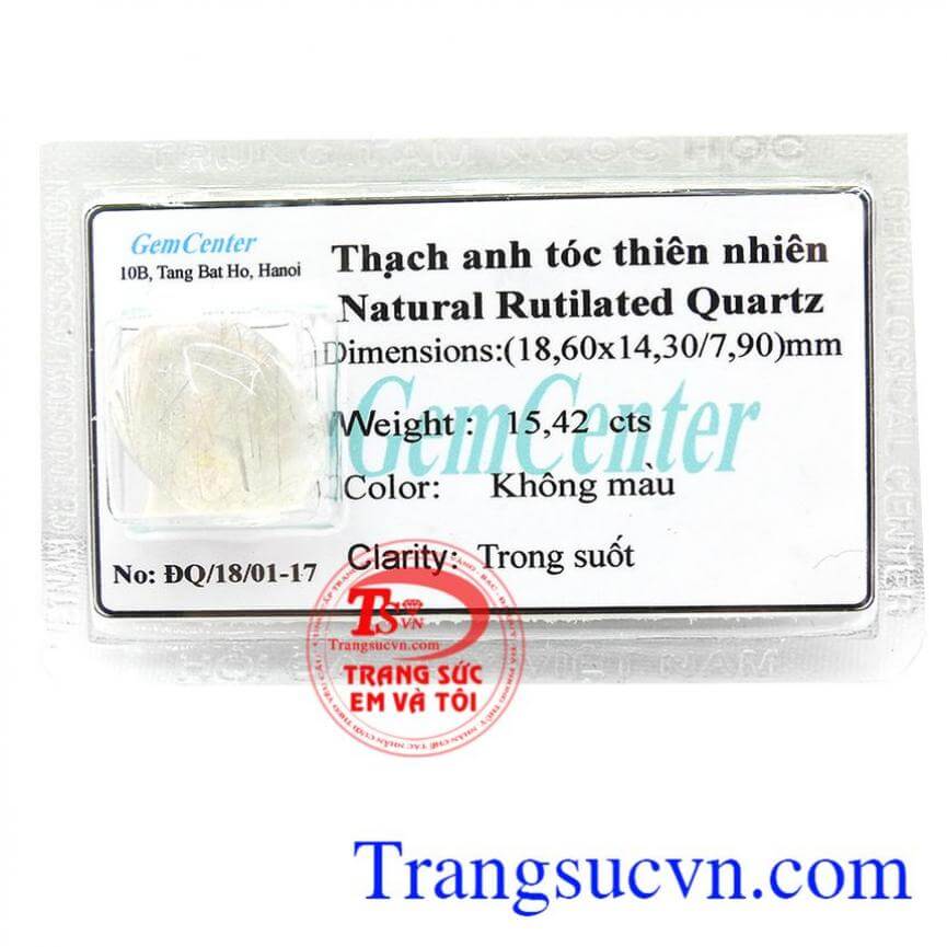 Viên thạch anh tóc đẹp