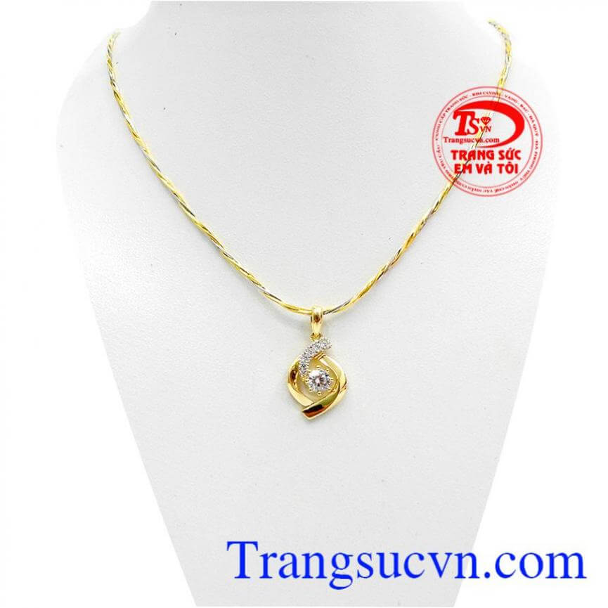 Bộ dây chuyền vàng Korea
