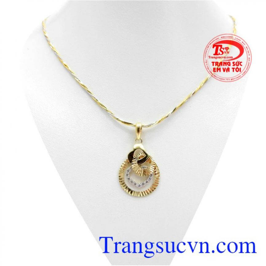 Bộ dây chuyền trái tim sánh đôi