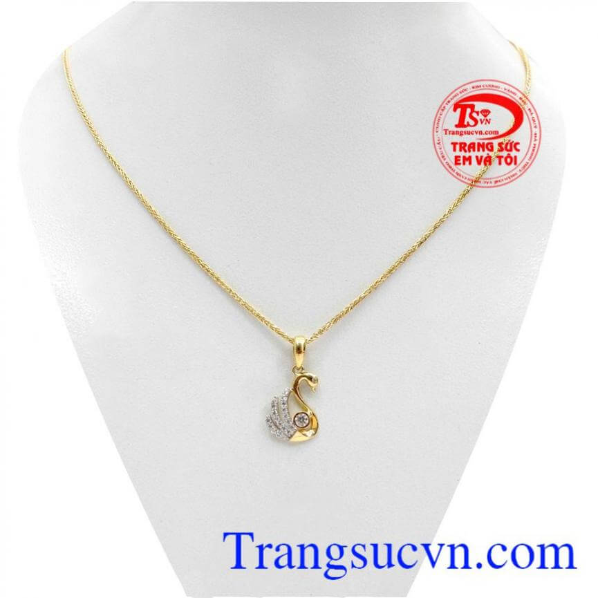 Bộ dây chuyền thiên nga nhập khẩu