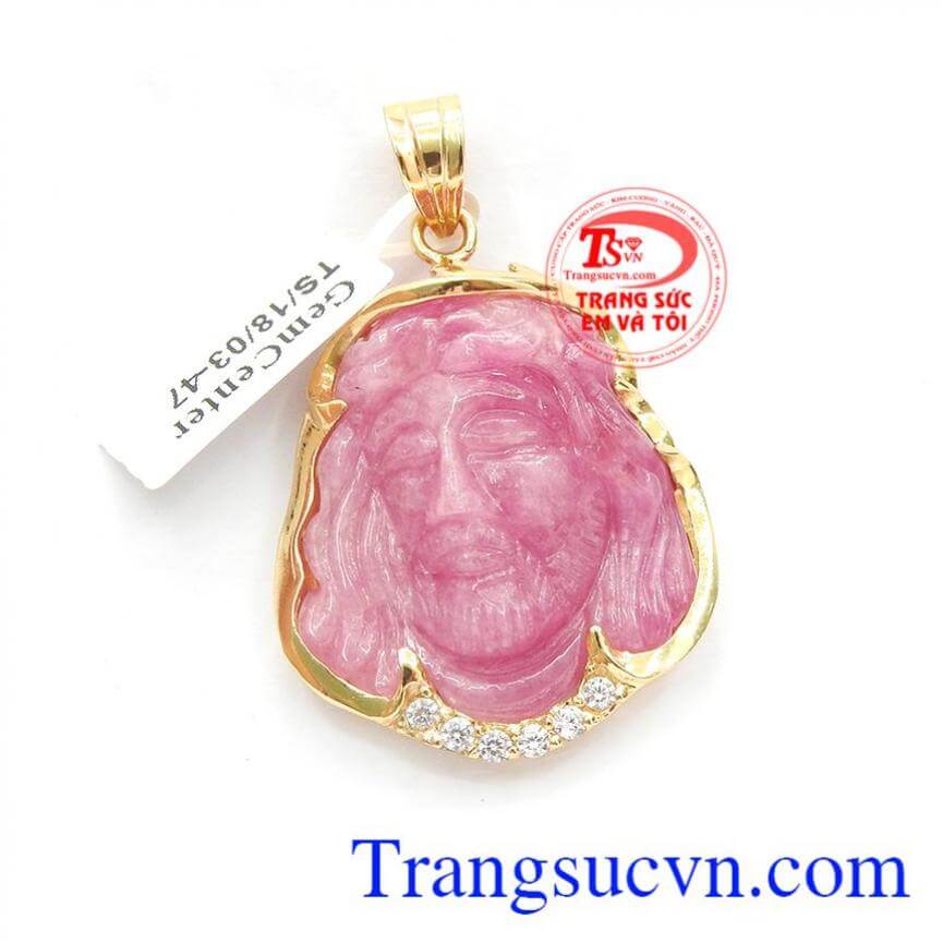 Mặt Chúa Giê-xu ruby thiên nhiên