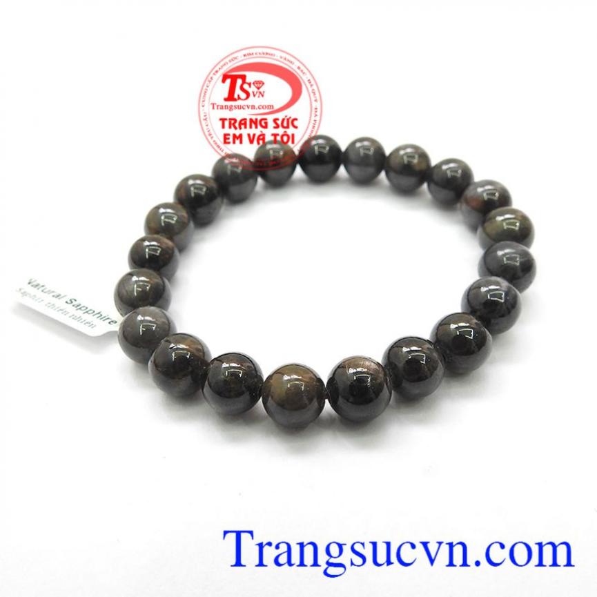 Vòng tay saphir may mắn
