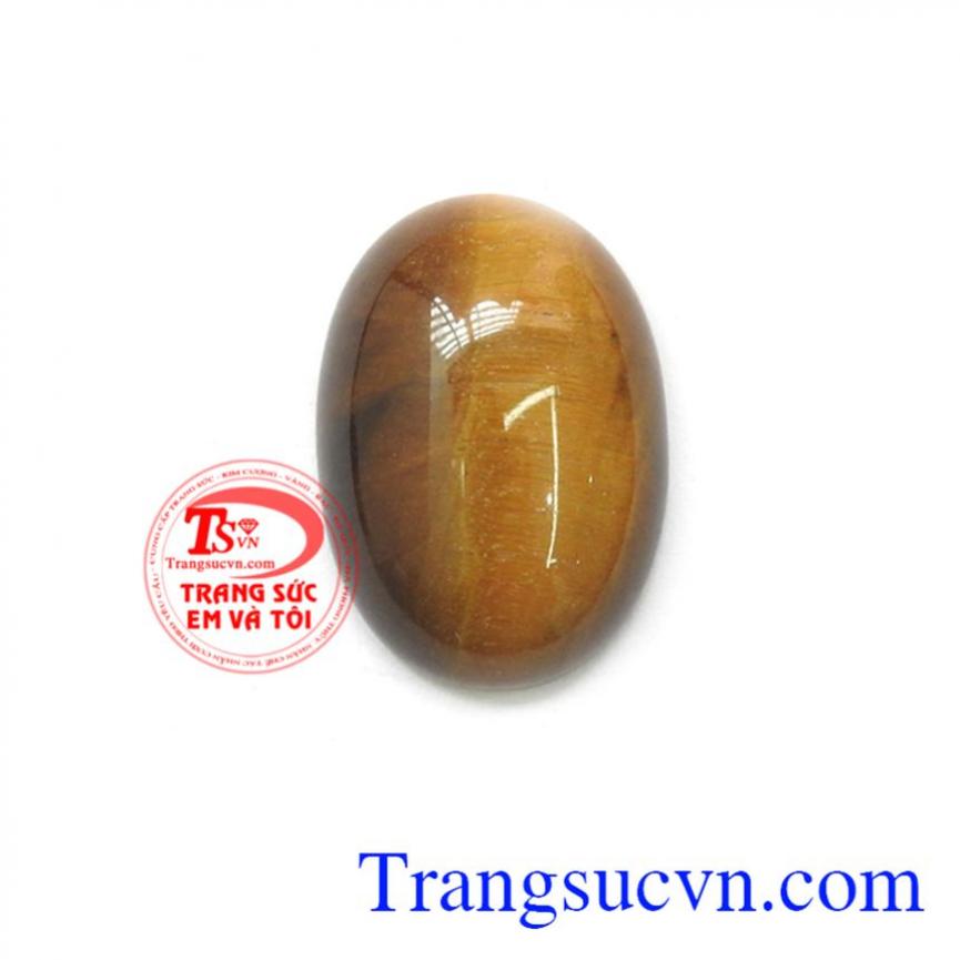 Viên đá mắt hổ vàng