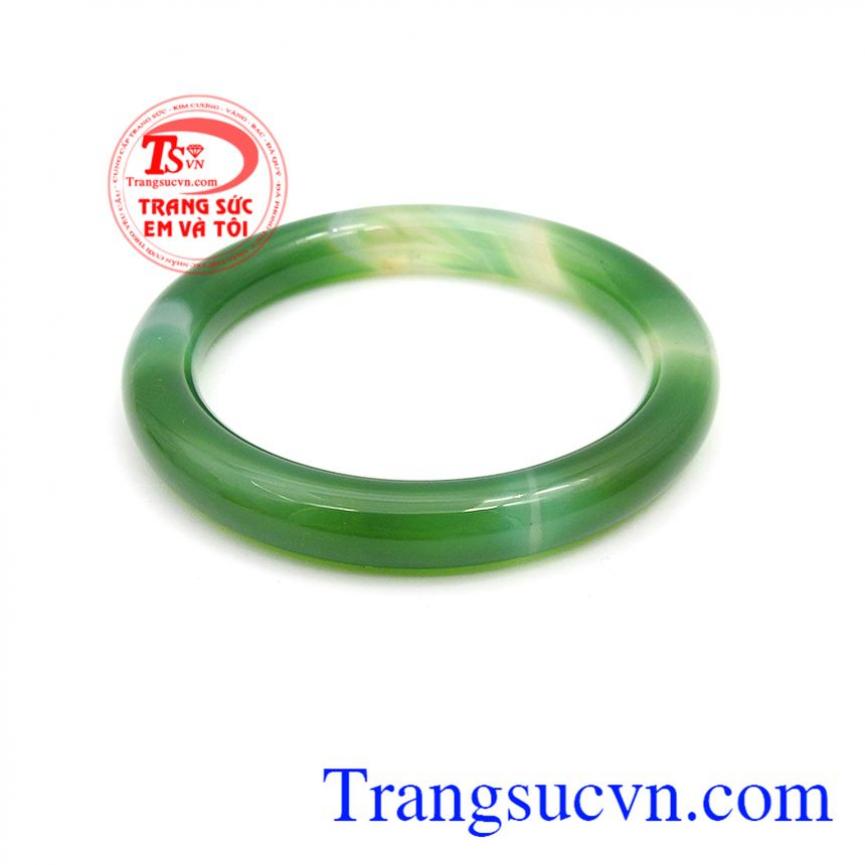 Vòng mã não xanh ngọc