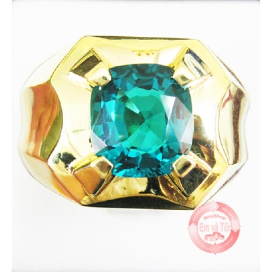 Nhẫn nam gắn đá quý 002