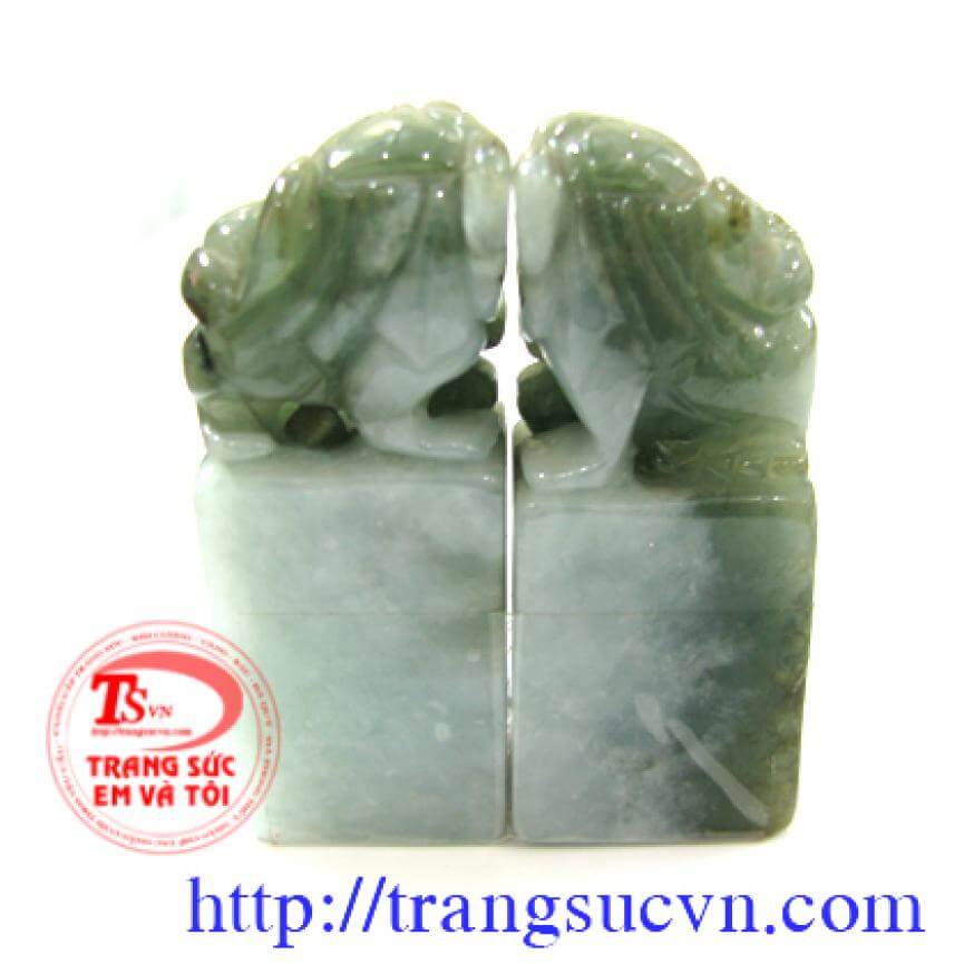 Cặp Ấn ngọc chặn giấy