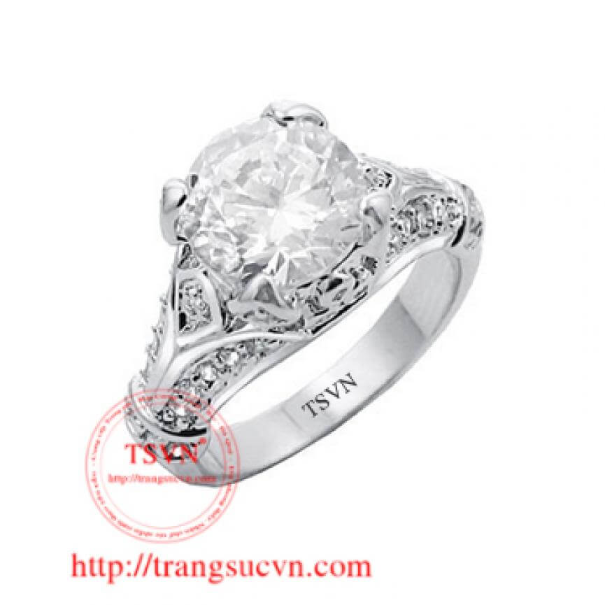 Nhẫn kim cương nhân tạo chất lượng