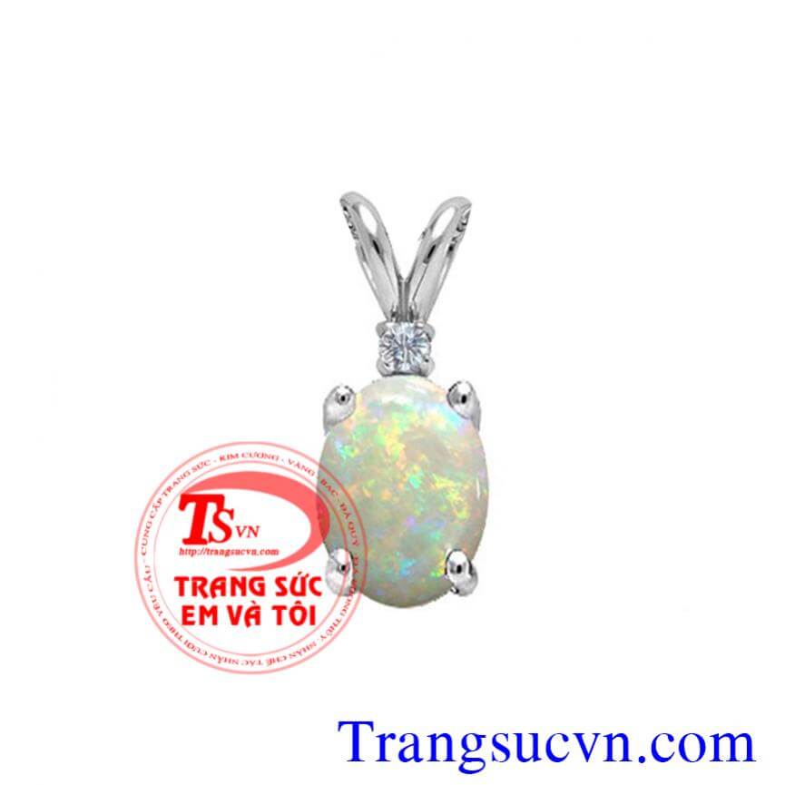 Đá opal quý vàng tây đẹp xinh