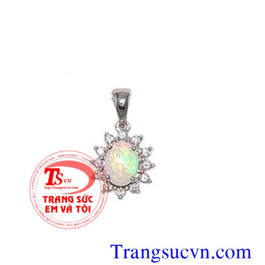 Đá Opal vàng trắng