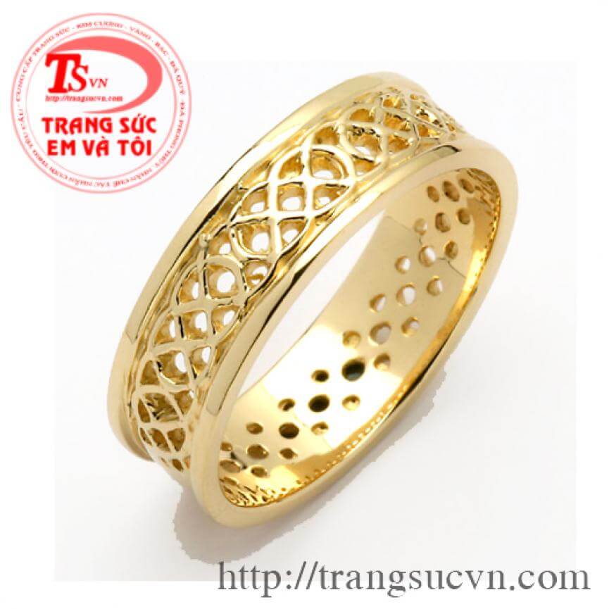 Nhẫn nam cầu kỳ