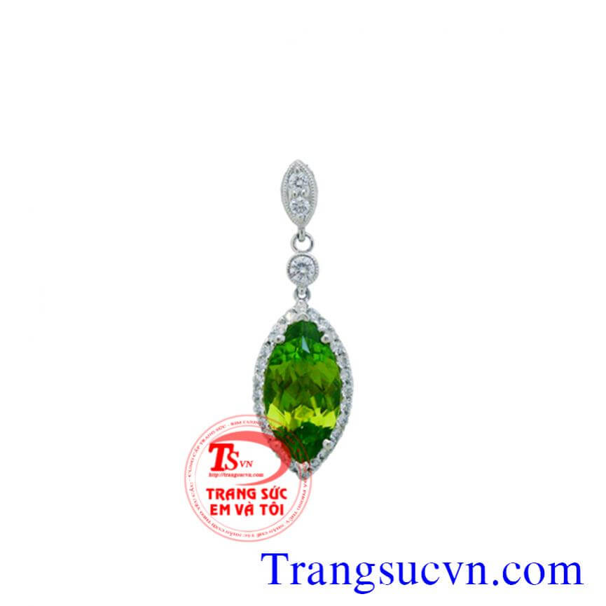 Mặt dây chuyền đá Peridot