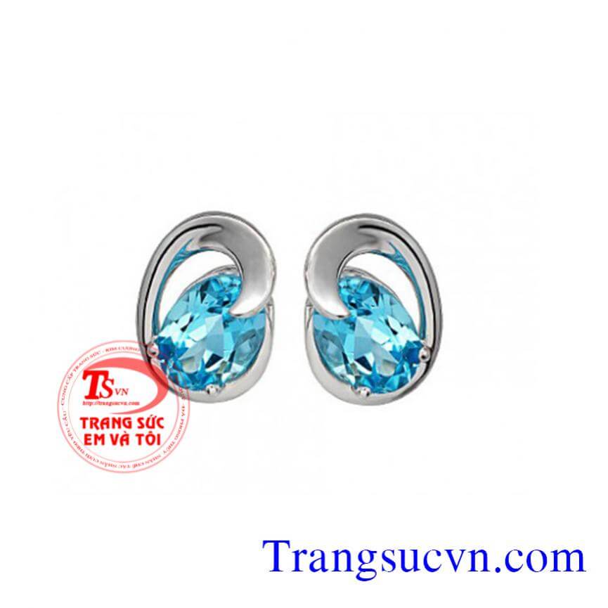 Topaz xanh nước biển đẹp