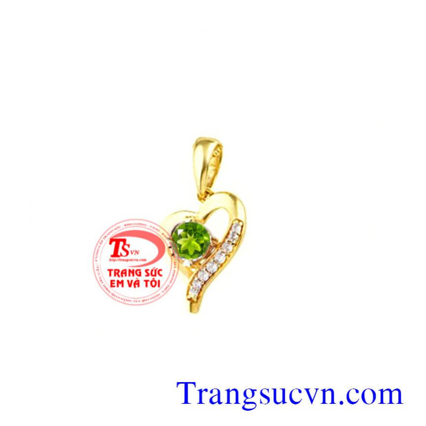 Mặt vàng đá peridot theo mệnh