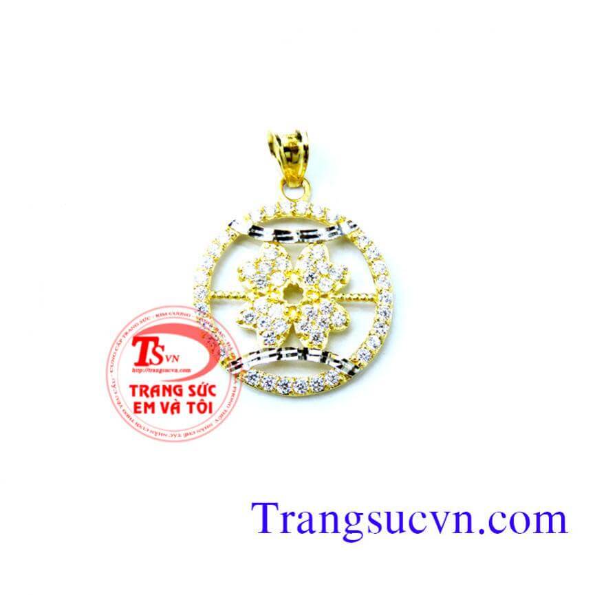 Mặt dây nữ vàng