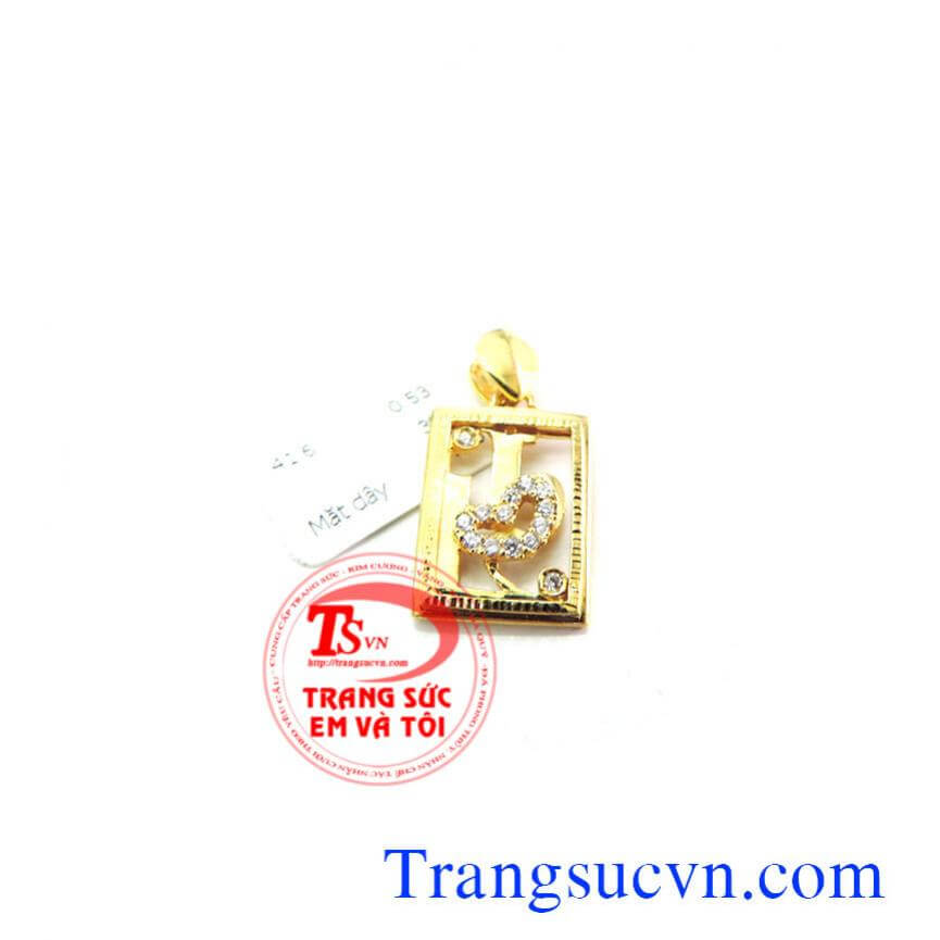 Mặt dây chuyền vàng nhỏ xinh