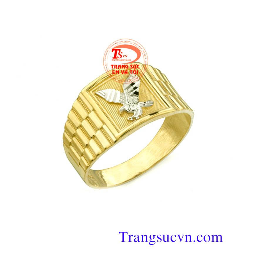 Nhẫn nam vàng tây đại bàng đẹp