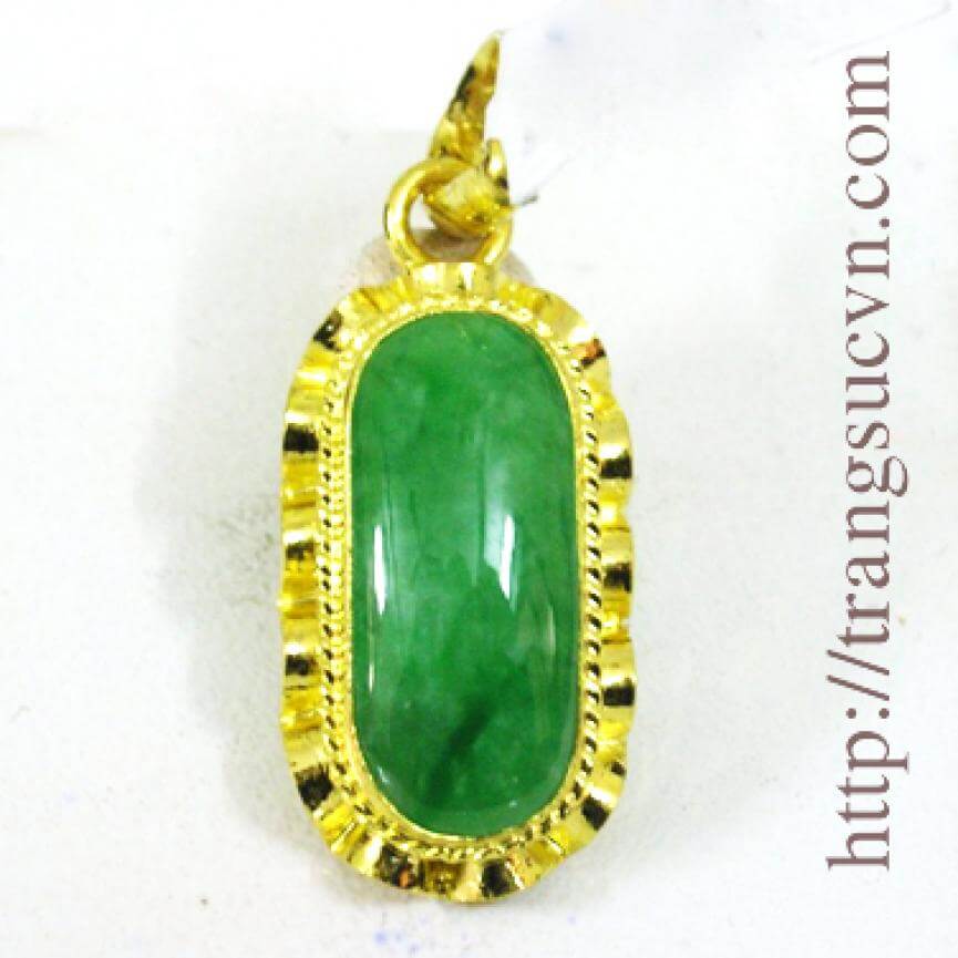 Mặt dây ngọc cẩm thạch- jadeite