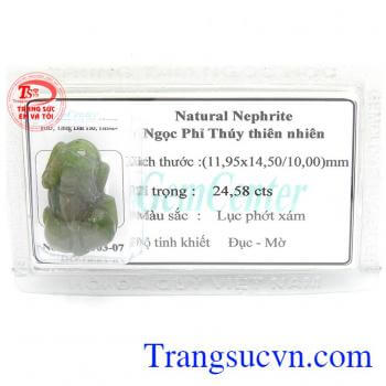 Tỳ hưu ngọc cẩm thạch mặt dây đẹp