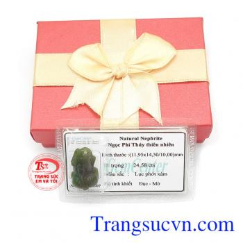 Tỳ hưu ngọc cẩm thạch mặt dây đẹp