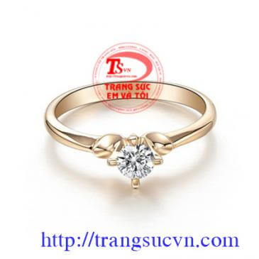 nhẫn kim cương đẹp