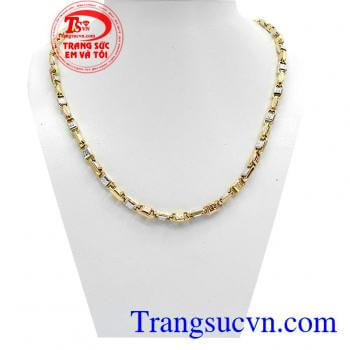 Dây chuyền vàng Italy đẹp là sản phẩm dây chuyền được chế tác theo công nghệ 3D mới