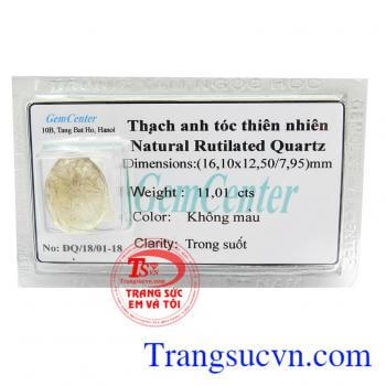 Viên Thạch anh tóc thiên nhiên