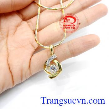 Bộ dây chuyền vàng Korea