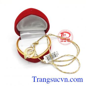 Bộ dây chuyền đẹp quý phái