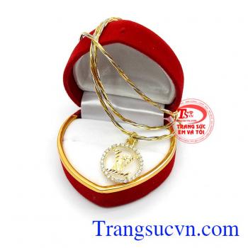 Bộ dây chuyền louis vuitton